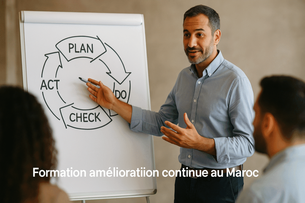 Formation amélioration continue au Maroc