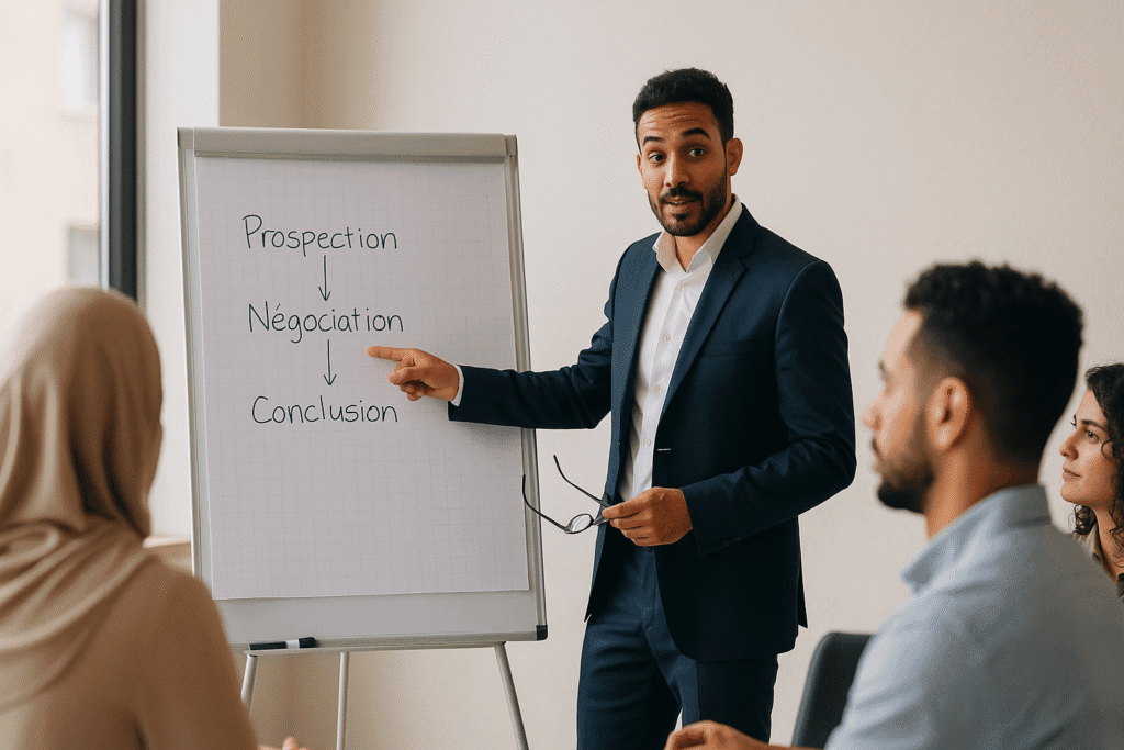 Formation closing commercial au Maroc