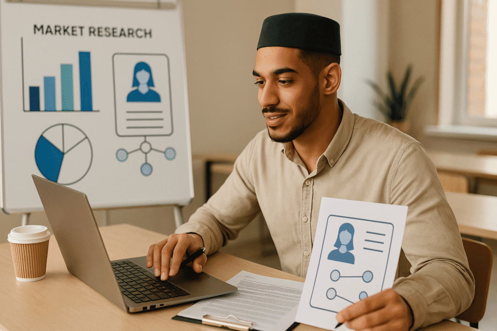 Formation en études de marché et persona au Maroc