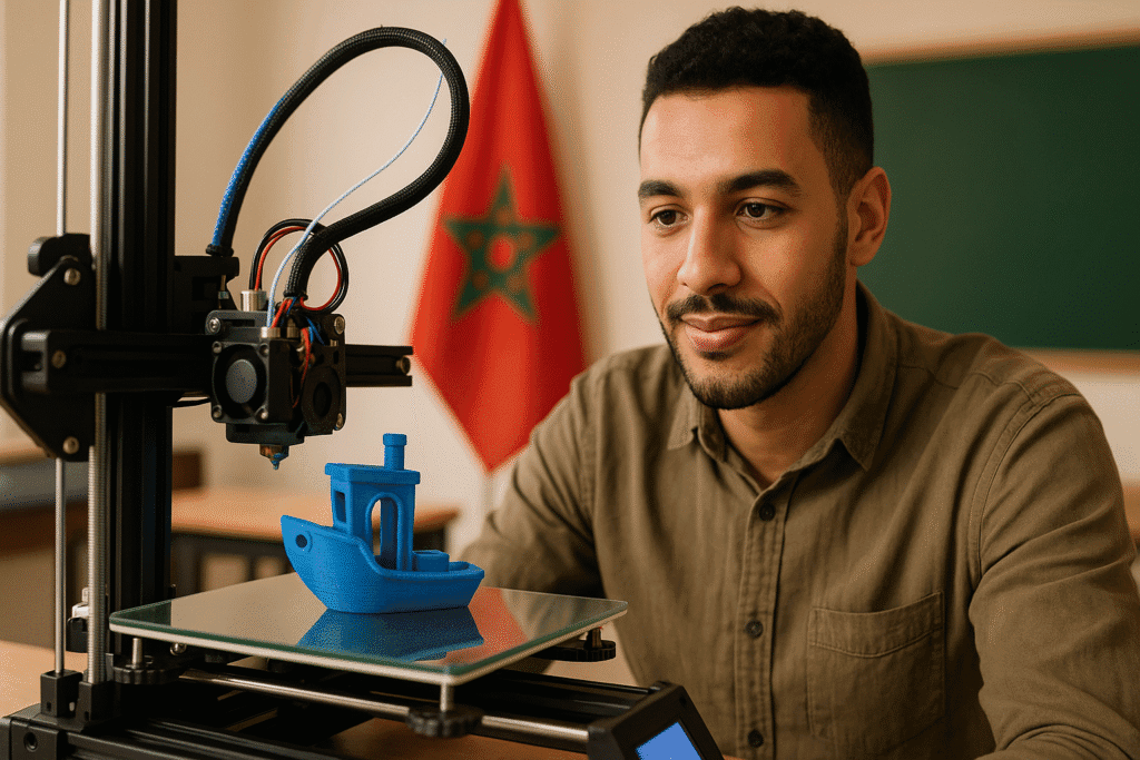 Formation impression 3D & fabrication additive au Maroc