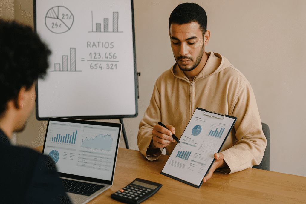 Formation interprétation des ratios financiers au Maroc