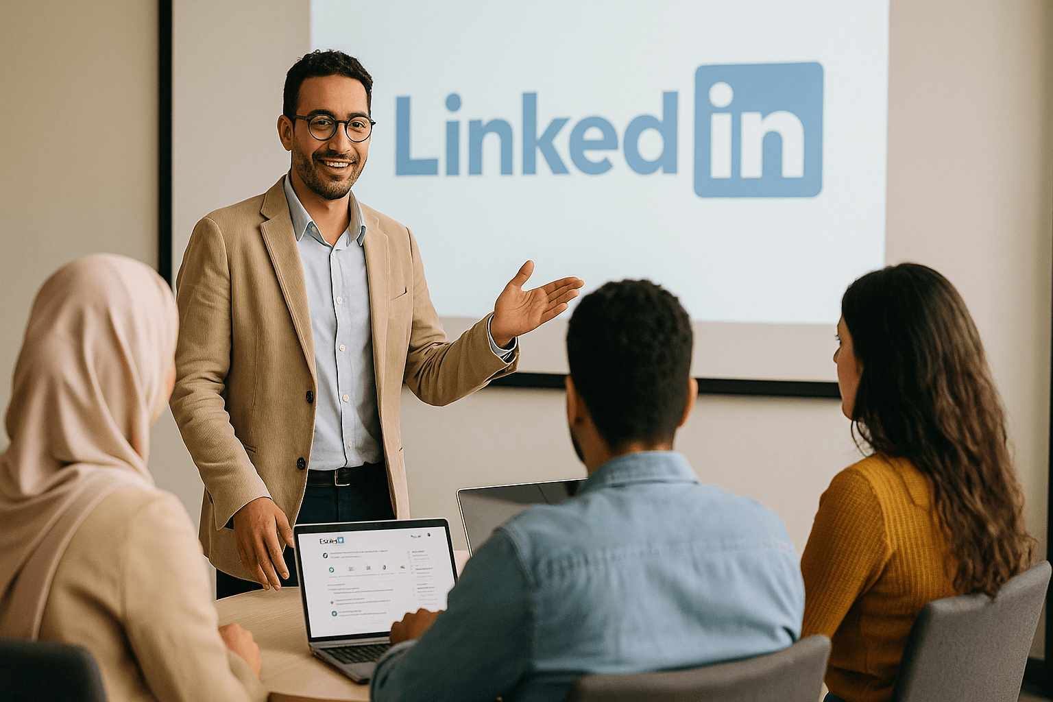 Formation prospection sur LinkedIn au Maroc - NEW LEARNING