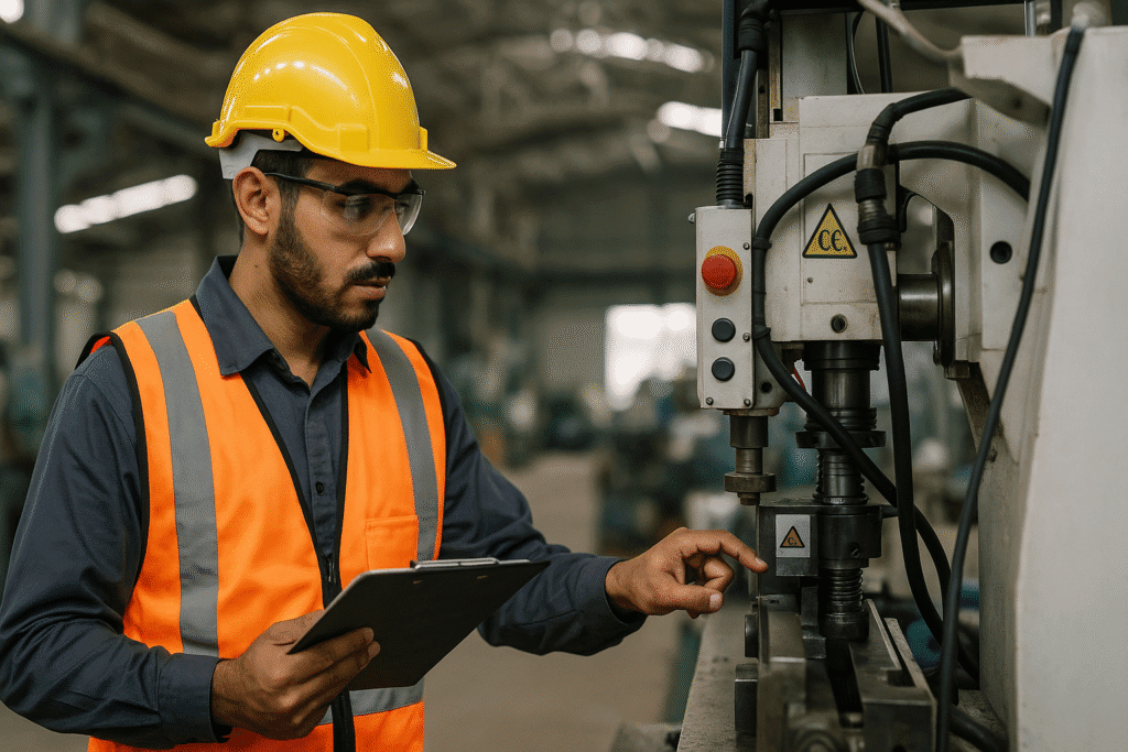 Formation sécurité machines et conformité CE au Maroc
