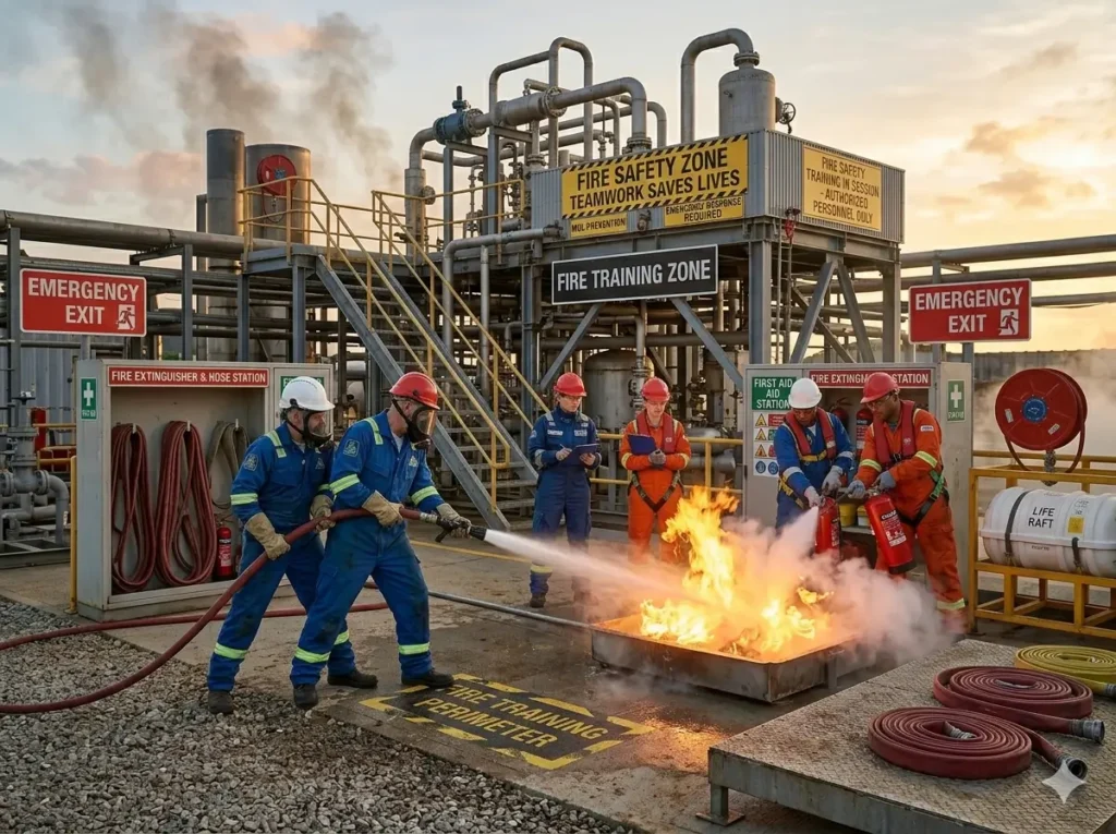 Formation lutte contre l’incendie